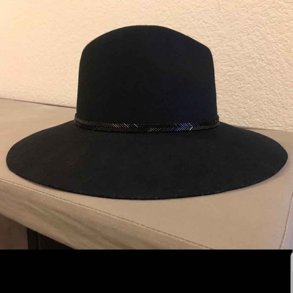 Black Wool Hat
